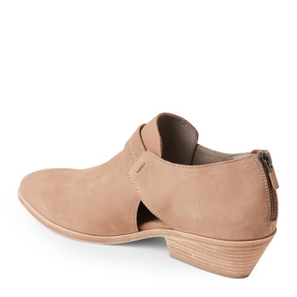 Eileen Fisher Women Nubuck Booties Cutout - Picture 3 of 4